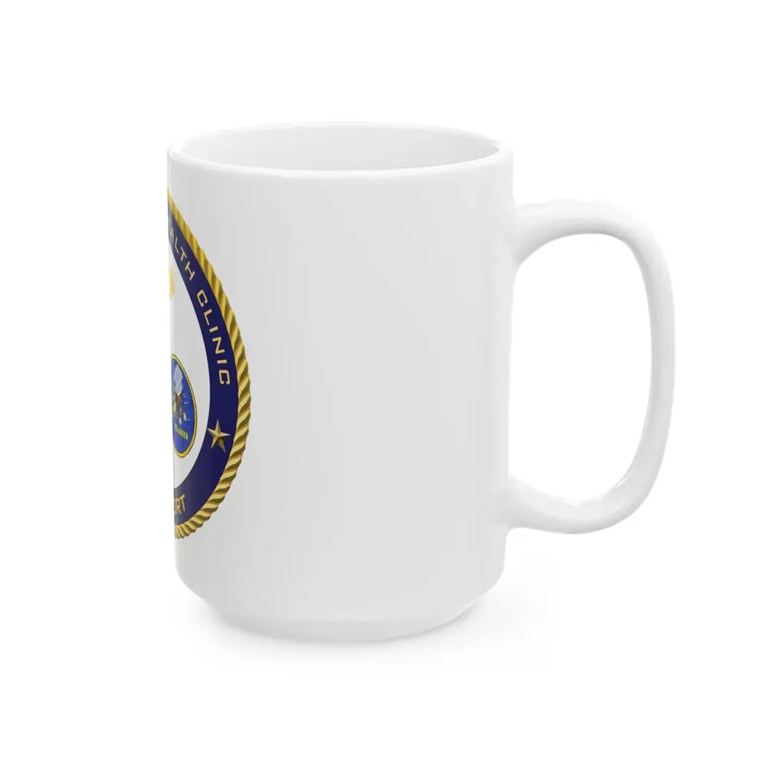 Naval Branch Health Clinic Gulfport (U.S. Navy) White Coffee Mug - Go Mug Yourself