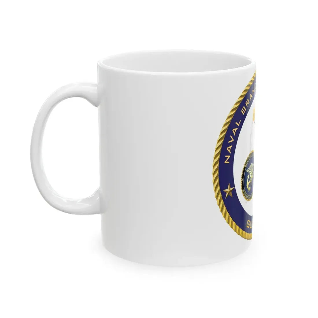 Naval Branch Health Clinic Gulfport (U.S. Navy) White Coffee Mug - Go Mug Yourself