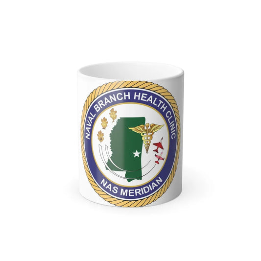 Naval Branch Health Clinic Naval Air Station Meridian1 (U.S. Navy) Color Changing Mug 11oz-11oz-Go Mug Yourself