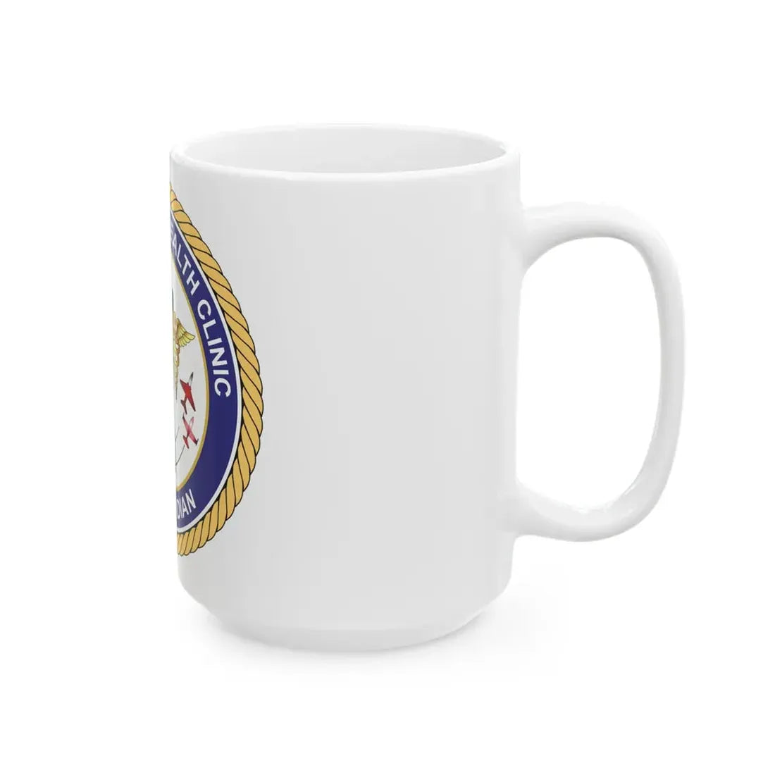 Naval Branch Health Clinic Naval Air Station Meridian1 (U.S. Navy) White Coffee Mug - Go Mug Yourself