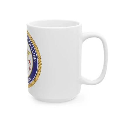 Naval Branch Health Clinic Naval Air Station Meridian1 (U.S. Navy) White Coffee Mug - Go Mug Yourself