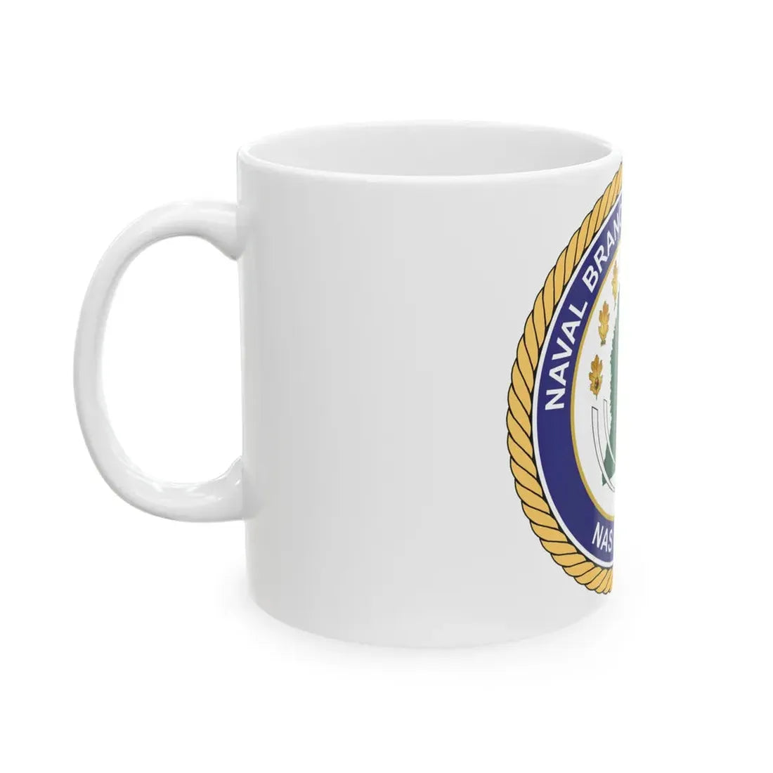 Naval Branch Health Clinic Naval Air Station Meridian1 (U.S. Navy) White Coffee Mug - Go Mug Yourself