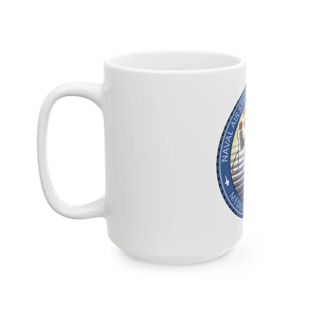 Naval Branch Health Clinic Naval Air Station Pensacola (U.S. Navy) White Coffee Mug - Go Mug Yourself