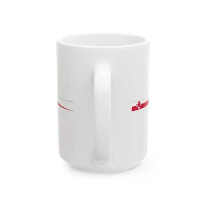Naval Commissioning Pennant of Poland (Poland) White Coffee Mug - Go Mug Yourself