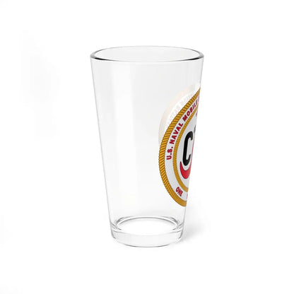 Naval Construction Battalion 133 Seabee (U.S. Navy) Pint Glass 16oz - Go Mug Yourself