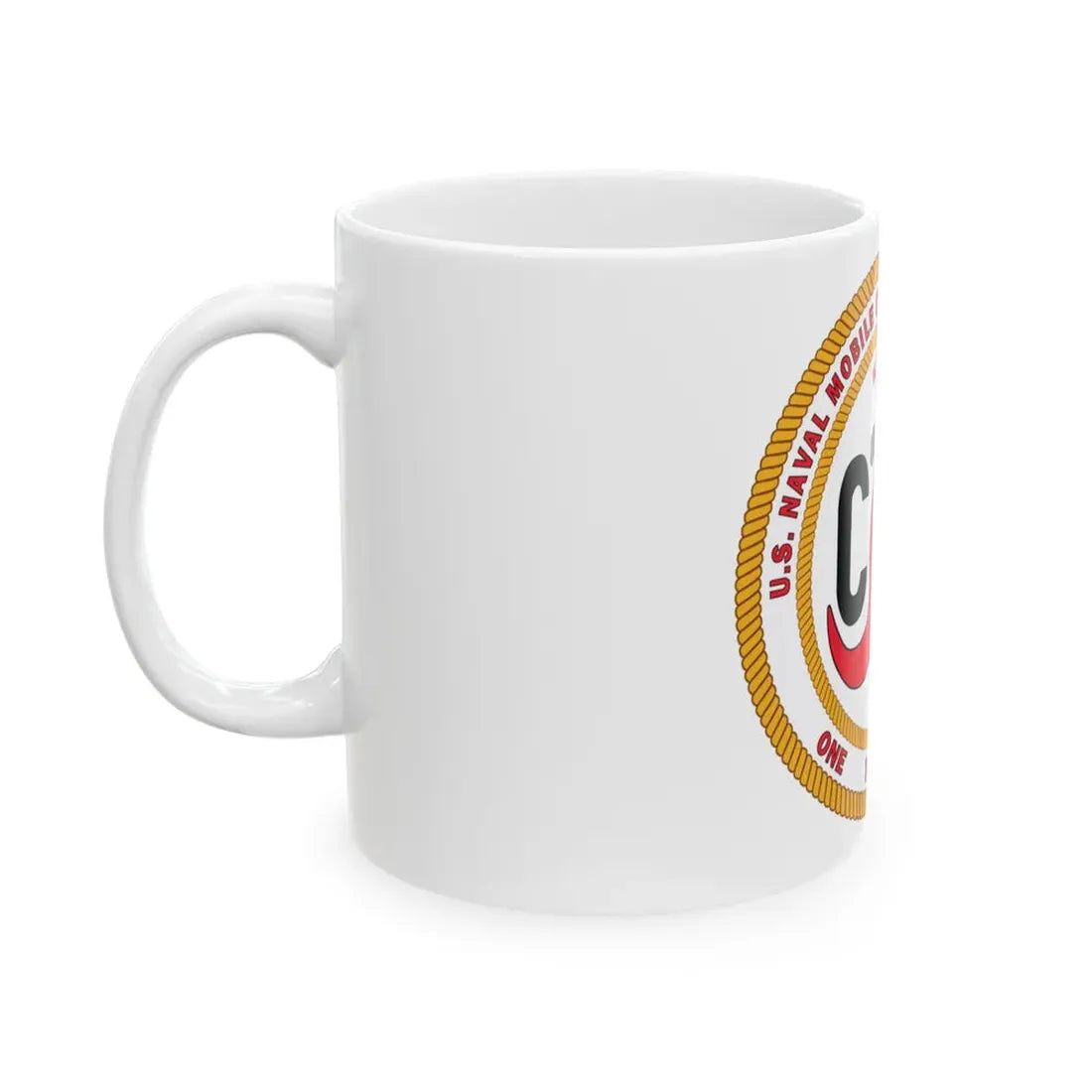 Naval Construction Battalion 133 Seabee (U.S. Navy) White Coffee Mug - Go Mug Yourself