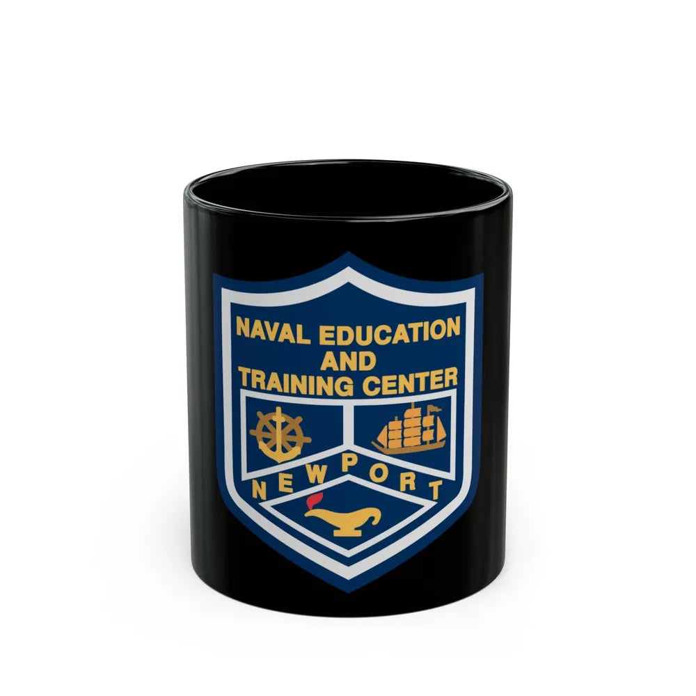 Naval Education And Training Center (U.S. Navy) Black Coffee Mug-11oz-Go Mug Yourself