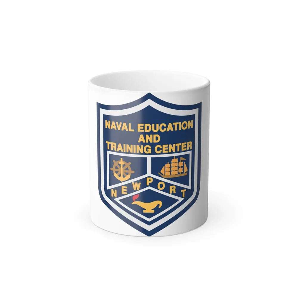 Naval Education And Training Center (U.S. Navy) Color Changing Mug 11oz-11oz-Go Mug Yourself