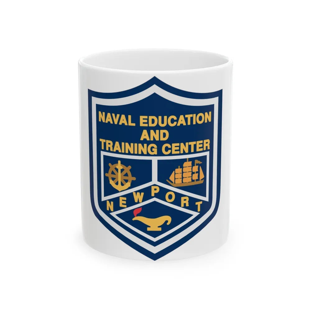 Naval Education And Training Center (U.S. Navy) White Coffee Mug-11oz-Go Mug Yourself