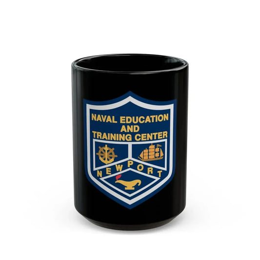 Naval Education And Training Center (U.S. Navy) Black Coffee Mug 15oz - Go Mug Yourself