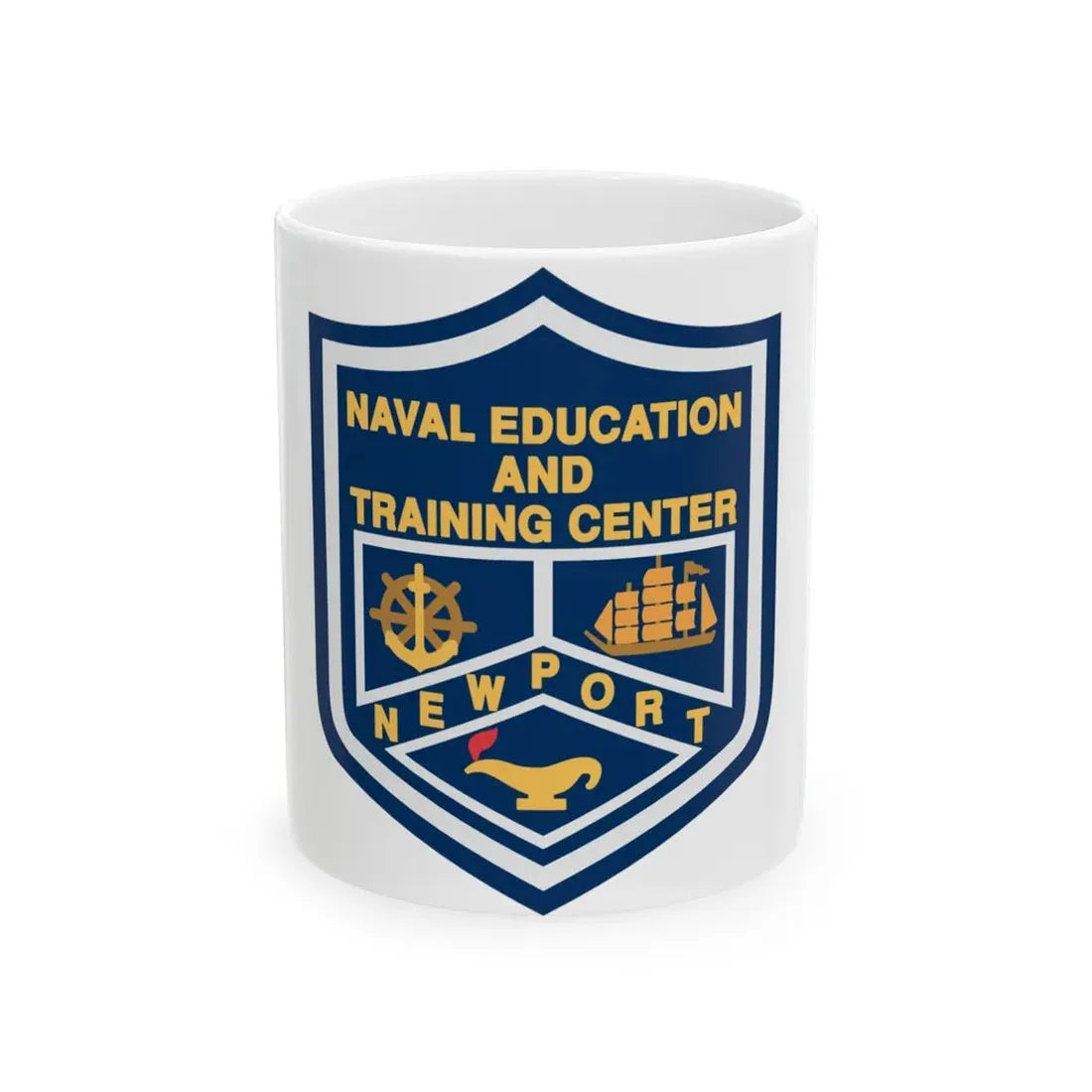 Naval Education And Training Center (U.S. Navy) White Coffee Mug 11oz - Go Mug Yourself