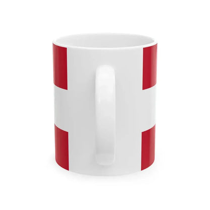 Naval Ensign and Jack of Austria 1926-1934 or 1935 (Austria) White Coffee Mug - Go Mug Yourself
