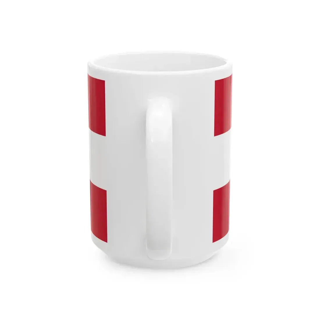 Naval Ensign and Jack of Austria 1926-1934 or 1935 (Austria) White Coffee Mug - Go Mug Yourself