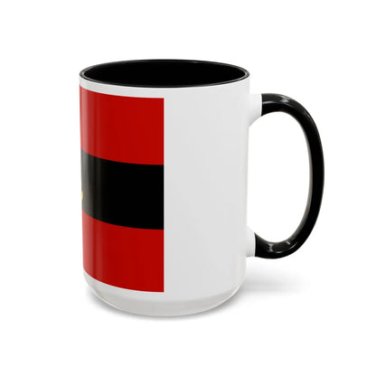 Naval Ensign of Albania 1946 to 1954 - Accent Coffee Mug - Go Mug Yourself