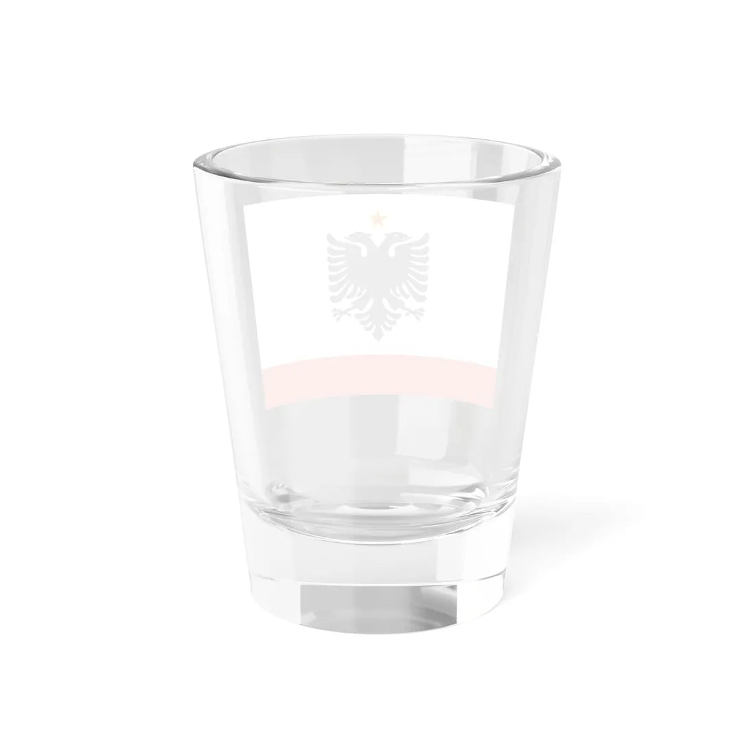 Naval Ensign of Albania 1958-1992 (Albania) Shot Glass 1.5oz - Go Mug Yourself