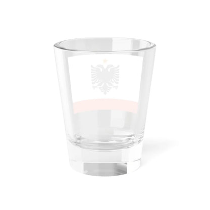 Naval Ensign of Albania 1958-1992 (Albania) Shot Glass 1.5oz - Go Mug Yourself