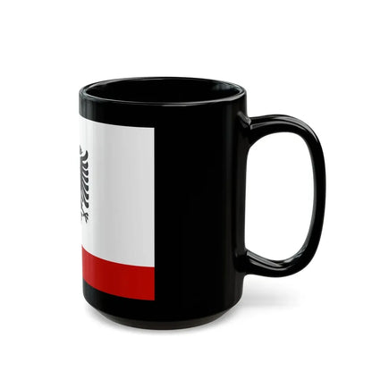 Naval Ensign of Albania 1958 to 1992 - Black Coffee Mug - Go Mug Yourself