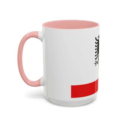 Naval Ensign of Albania - Accent Coffee Mug - Go Mug Yourself
