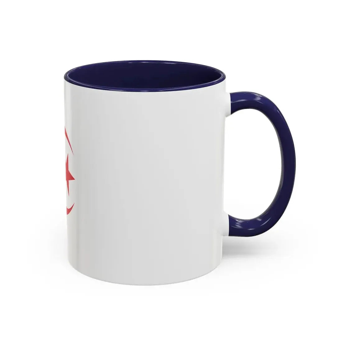 Naval Ensign of Algeria - Accent Coffee Mug - Go Mug Yourself