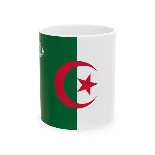 Naval Ensign of Algeria (Algeria) White Coffee Mug 11oz - Go Mug Yourself