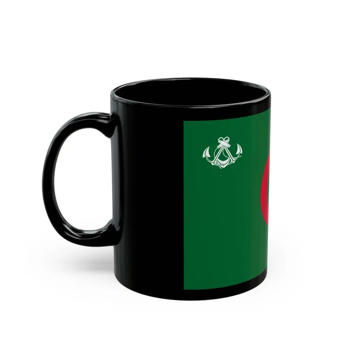 Naval Ensign of Algeria - Black Coffee Mug - Go Mug Yourself