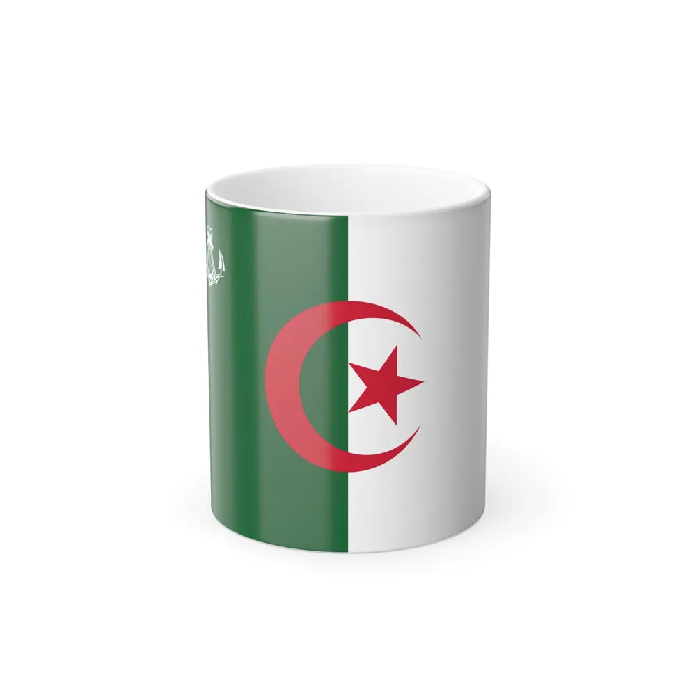 Naval Ensign of Algeria - Color Changing Coffee Mug-11oz-Go Mug Yourself