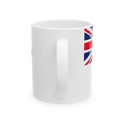 Naval Ensign of Australia (Australia) White Coffee Mug - Go Mug Yourself