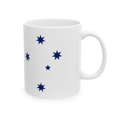 Naval Ensign of Australia (Australia) White Coffee Mug - Go Mug Yourself