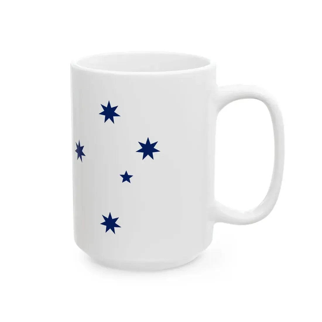 Naval Ensign of Australia (Australia) White Coffee Mug - Go Mug Yourself