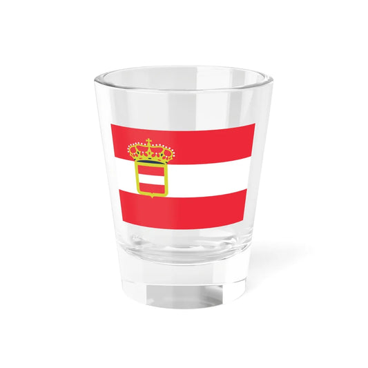 Naval ensign of Austria-Hungary 1880-1915 (Austria) Shot Glass 1.5oz 1.5oz - Go Mug Yourself