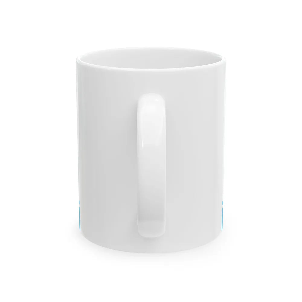 Naval Ensign of Azerbaijan (Azerbaijan) White Coffee Mug - Go Mug Yourself