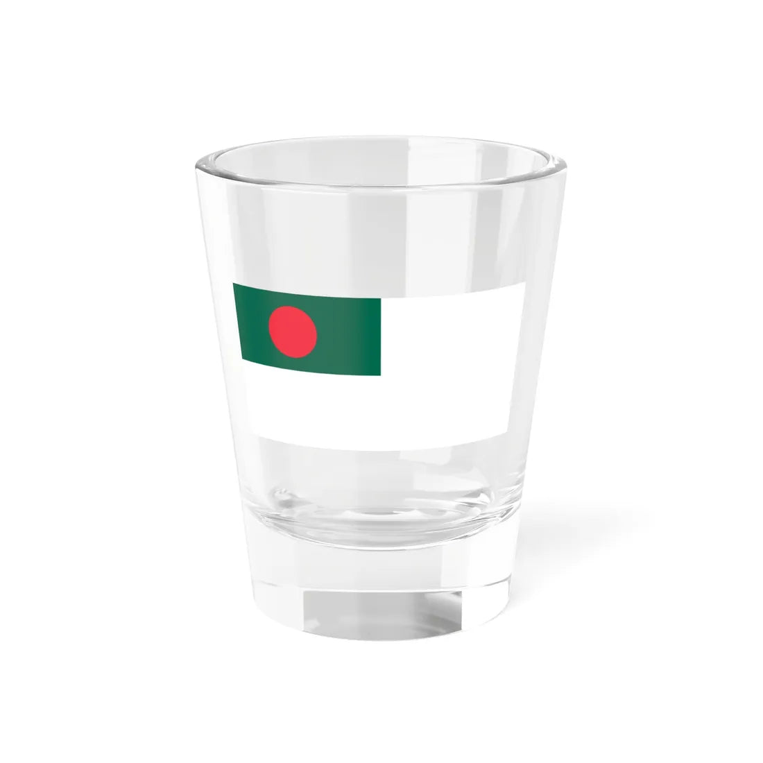 Naval Ensign of Bangladesh (Bangladesh) Shot Glass 1.5oz 1.5oz - Go Mug Yourself