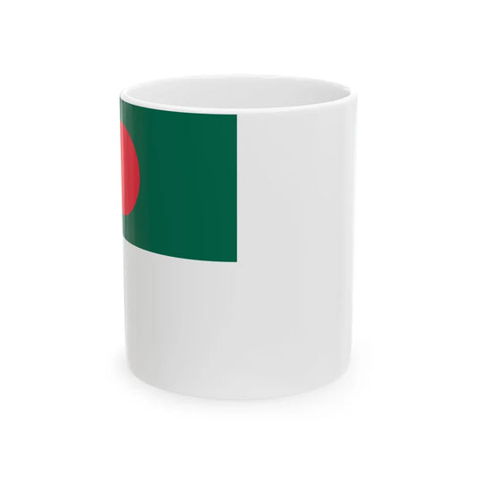 Naval Ensign of Bangladesh (Bangladesh) White Coffee Mug 11oz - Go Mug Yourself