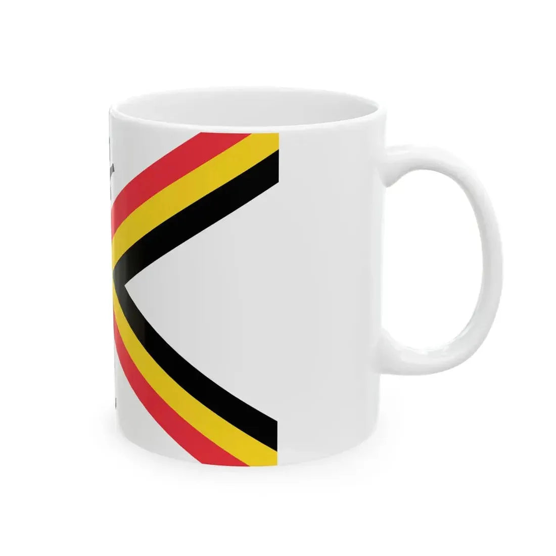 Naval Ensign of Belgium (Belgium) White Coffee Mug - Go Mug Yourself