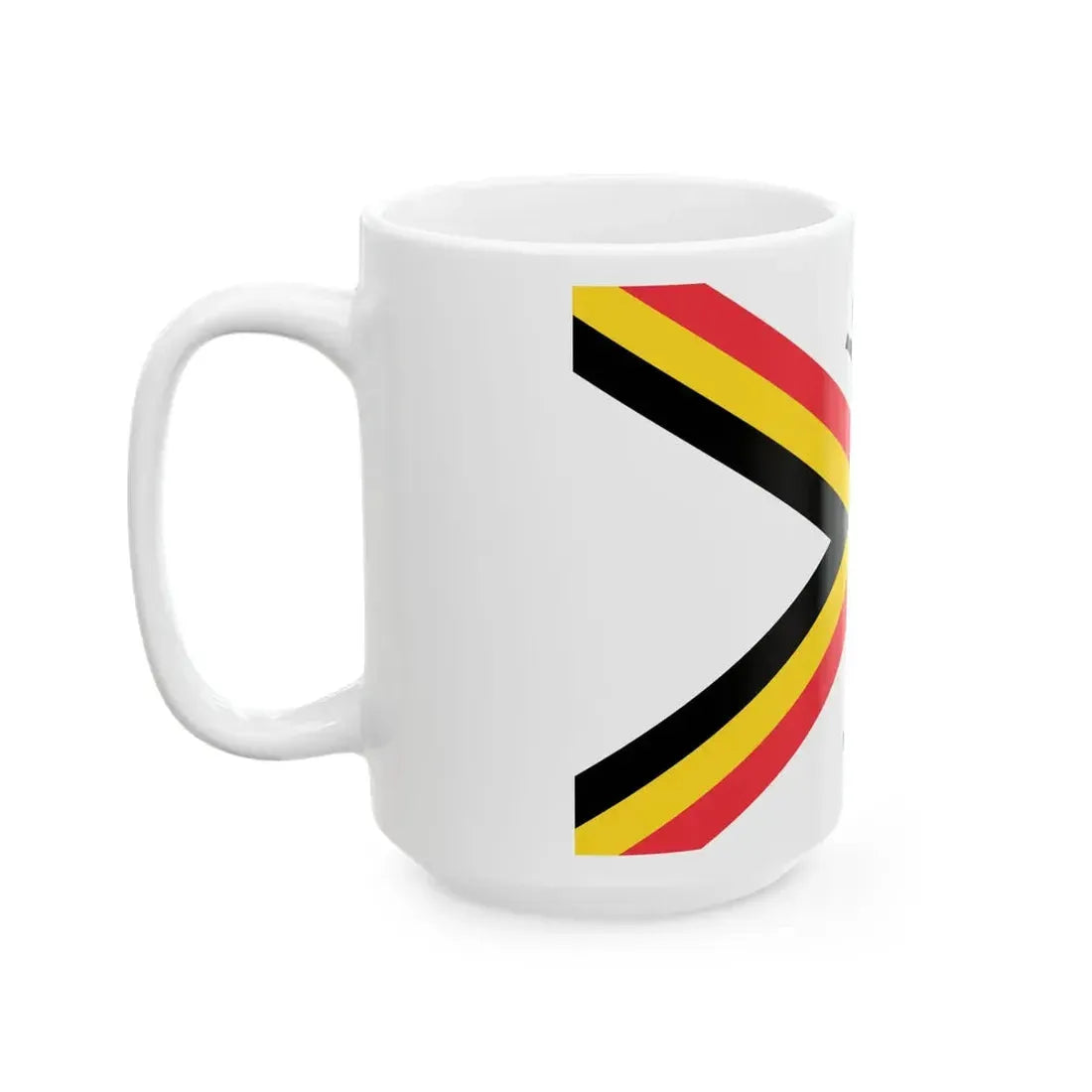 Naval Ensign of Belgium (Belgium) White Coffee Mug - Go Mug Yourself