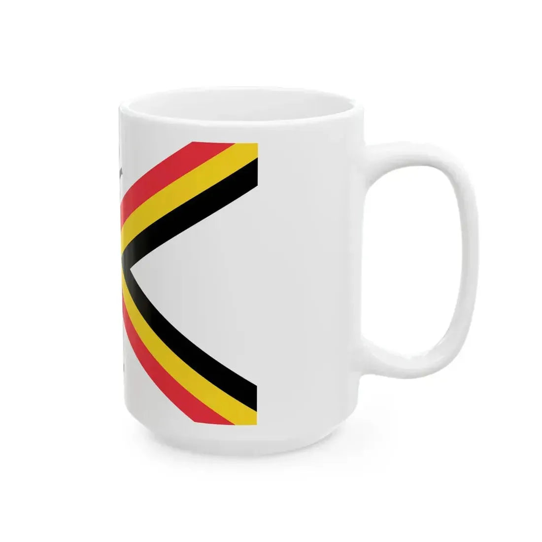 Naval Ensign of Belgium (Belgium) White Coffee Mug - Go Mug Yourself