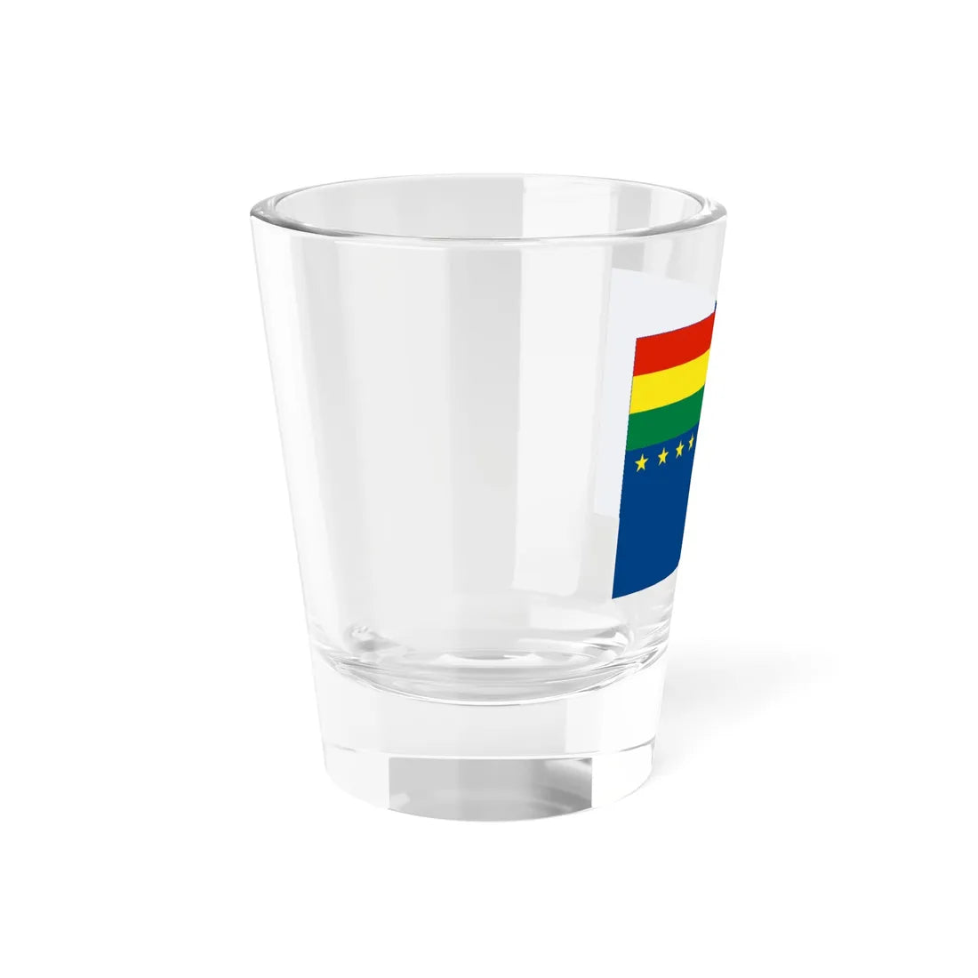 Naval Ensign of Bolivia 1966-2013 (Bolivia) Shot Glass 1.5oz - Go Mug Yourself