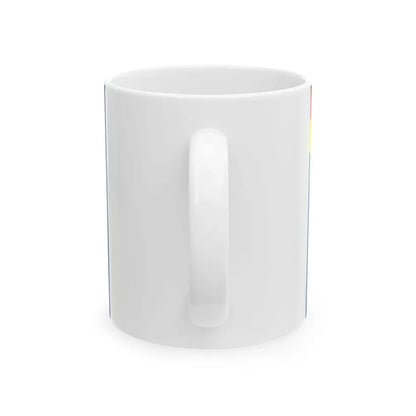 Naval Ensign of Bolivia 1966-2013 (Bolivia) White Coffee Mug - Go Mug Yourself