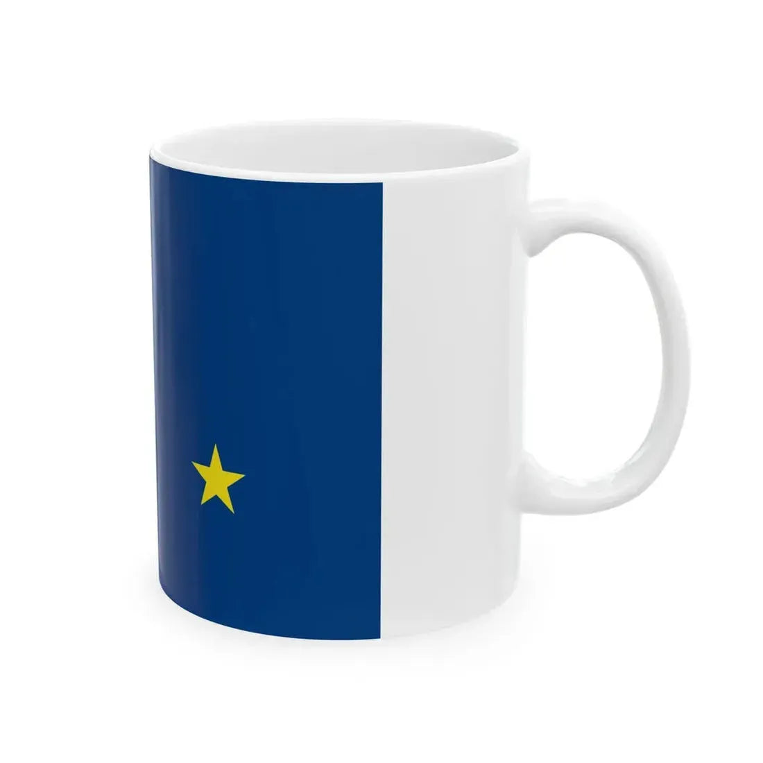 Naval Ensign of Bolivia 1966-2013 (Bolivia) White Coffee Mug - Go Mug Yourself