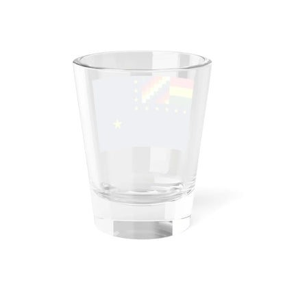Naval Ensign of Bolivia (Bolivia) Shot Glass 1.5oz - Go Mug Yourself