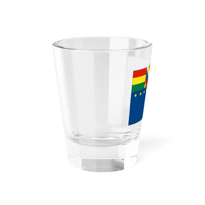 Naval Ensign of Bolivia (Bolivia) Shot Glass 1.5oz - Go Mug Yourself