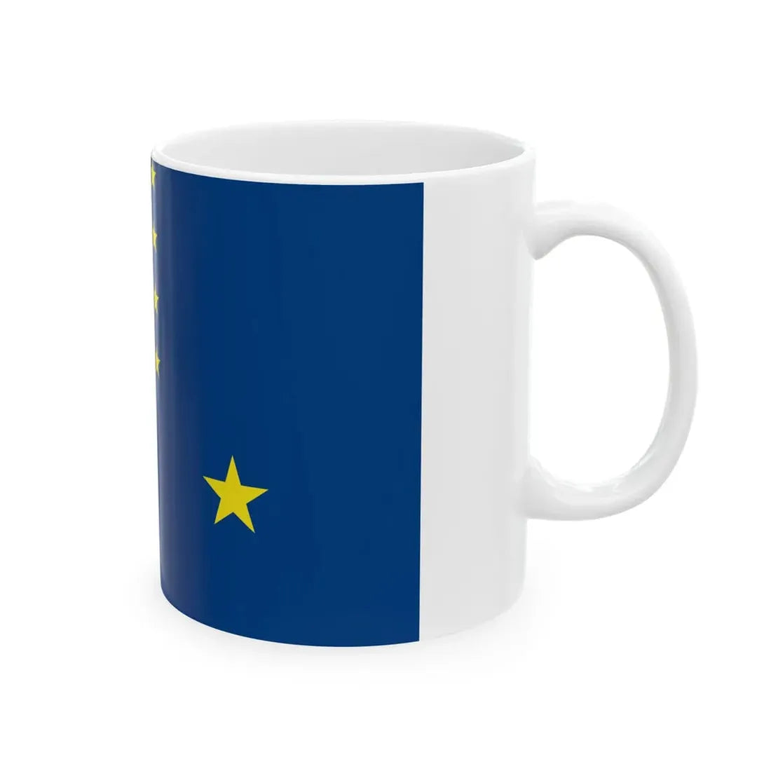 Naval Ensign of Bolivia (Bolivia) White Coffee Mug - Go Mug Yourself