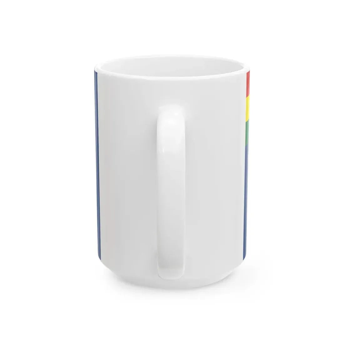 Naval Ensign of Bolivia (Bolivia) White Coffee Mug - Go Mug Yourself