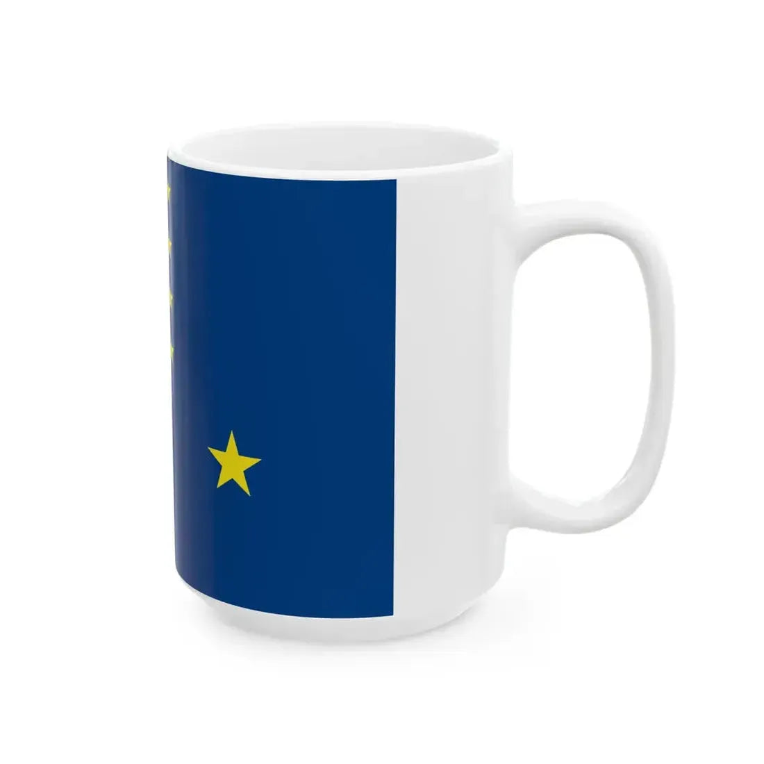 Naval Ensign of Bolivia (Bolivia) White Coffee Mug - Go Mug Yourself
