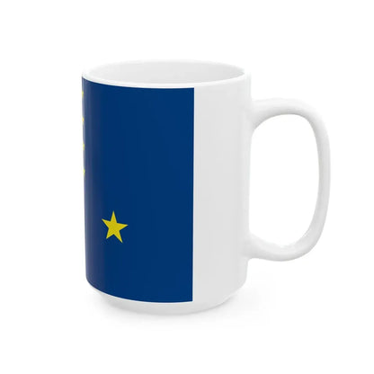 Naval Ensign of Bolivia (Bolivia) White Coffee Mug - Go Mug Yourself