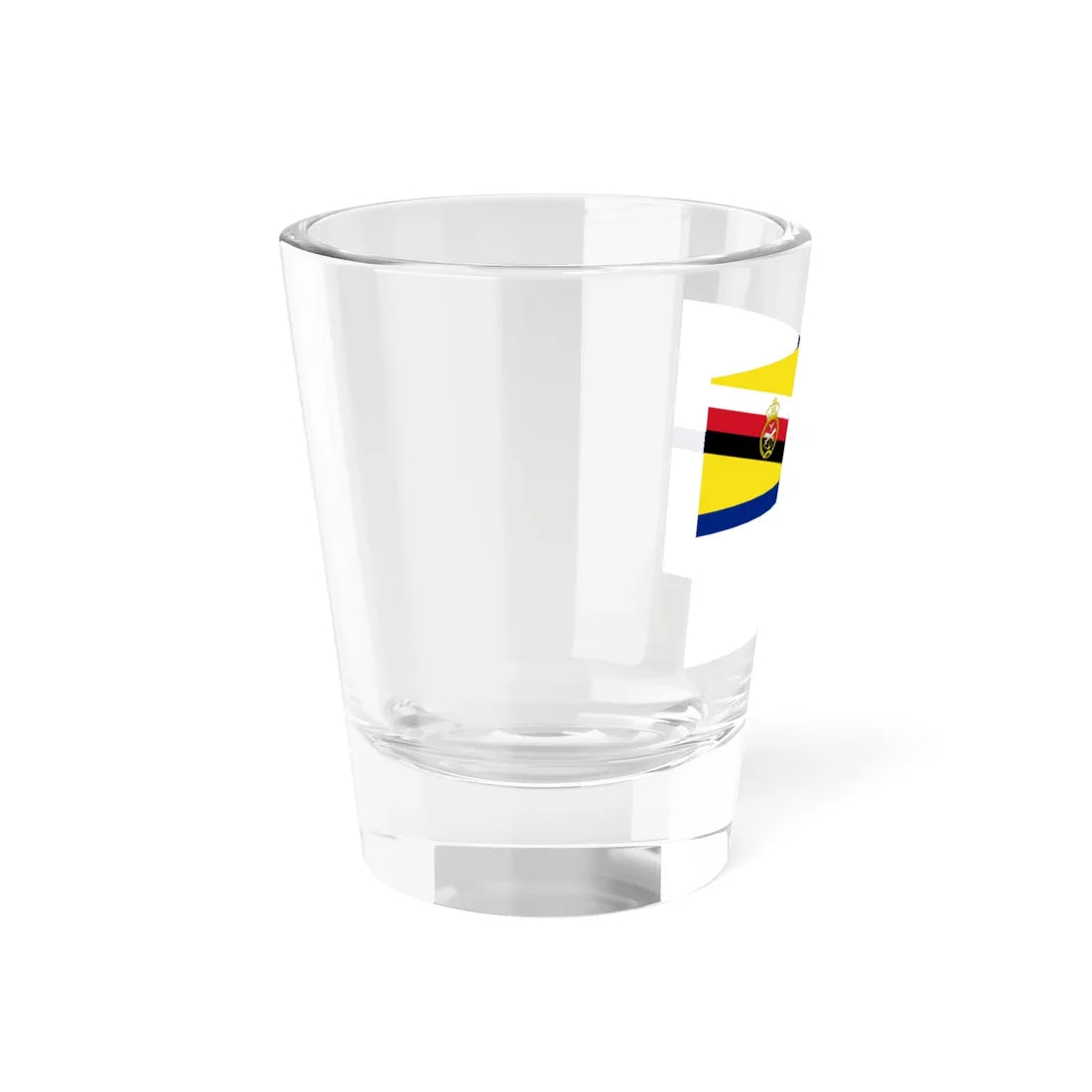 Naval Ensign of Brunei 1984-late 1990s (Brunei) Shot Glass 1.5oz - Go Mug Yourself