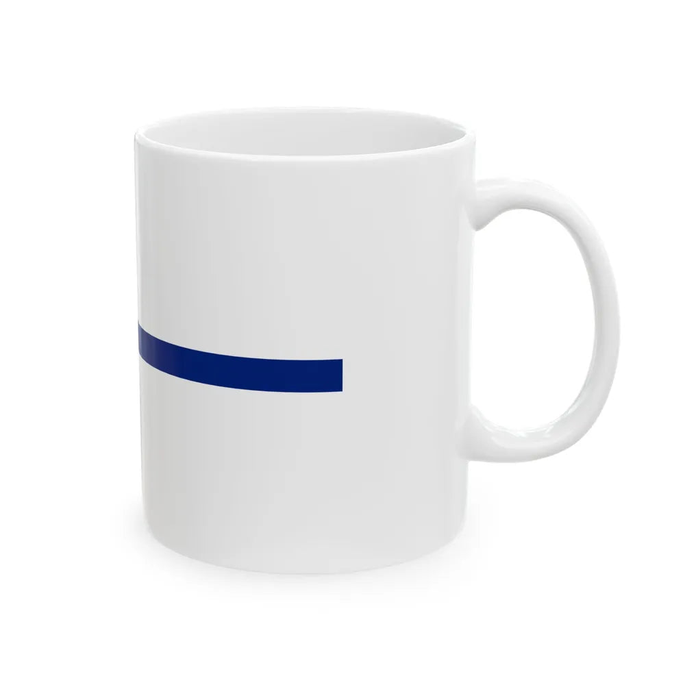 Naval Ensign of Brunei 1984-late 1990s (Brunei) White Coffee Mug - Go Mug Yourself