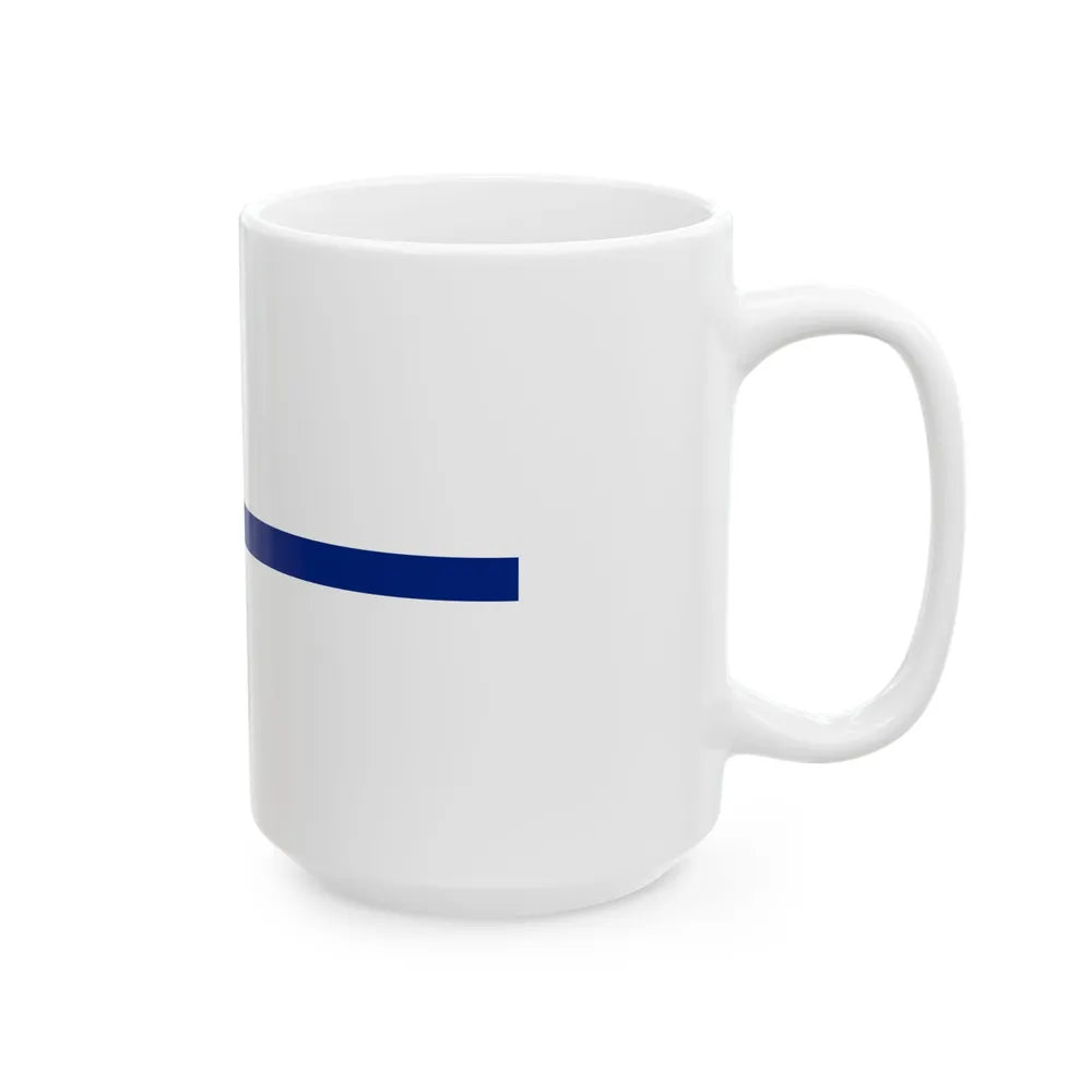 Naval Ensign of Brunei 1984-late 1990s (Brunei) White Coffee Mug - Go Mug Yourself
