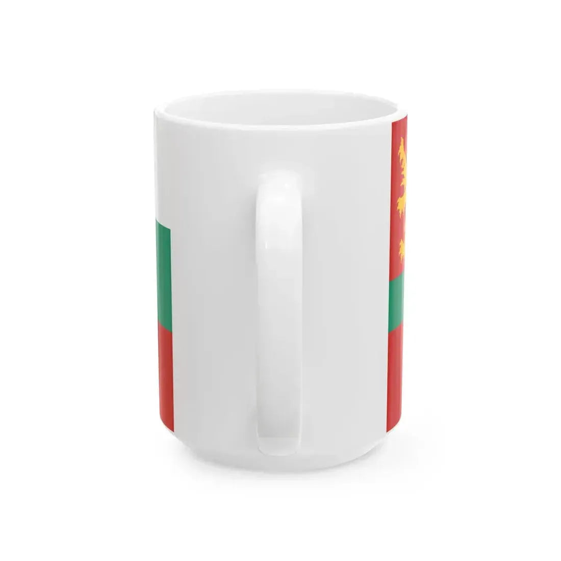 Naval ensign of Bulgaria 1878-1944 2 (Bulgaria) White Coffee Mug - Go Mug Yourself