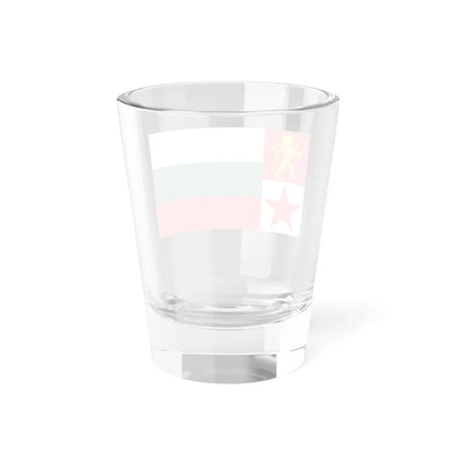 Naval Ensign of Bulgaria 1949-1955 (Bulgaria) Shot Glass 1.5oz - Go Mug Yourself